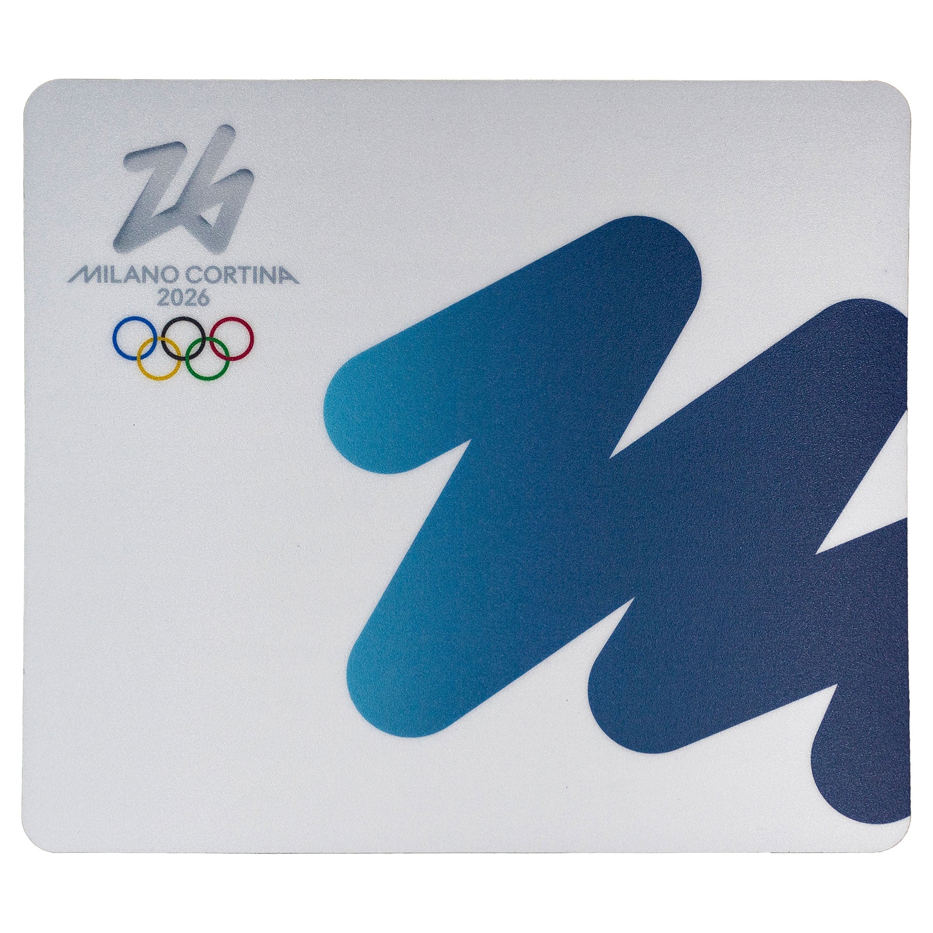 Mousepad Olimpiadi Milano cortina 2026 bianco ufficiale