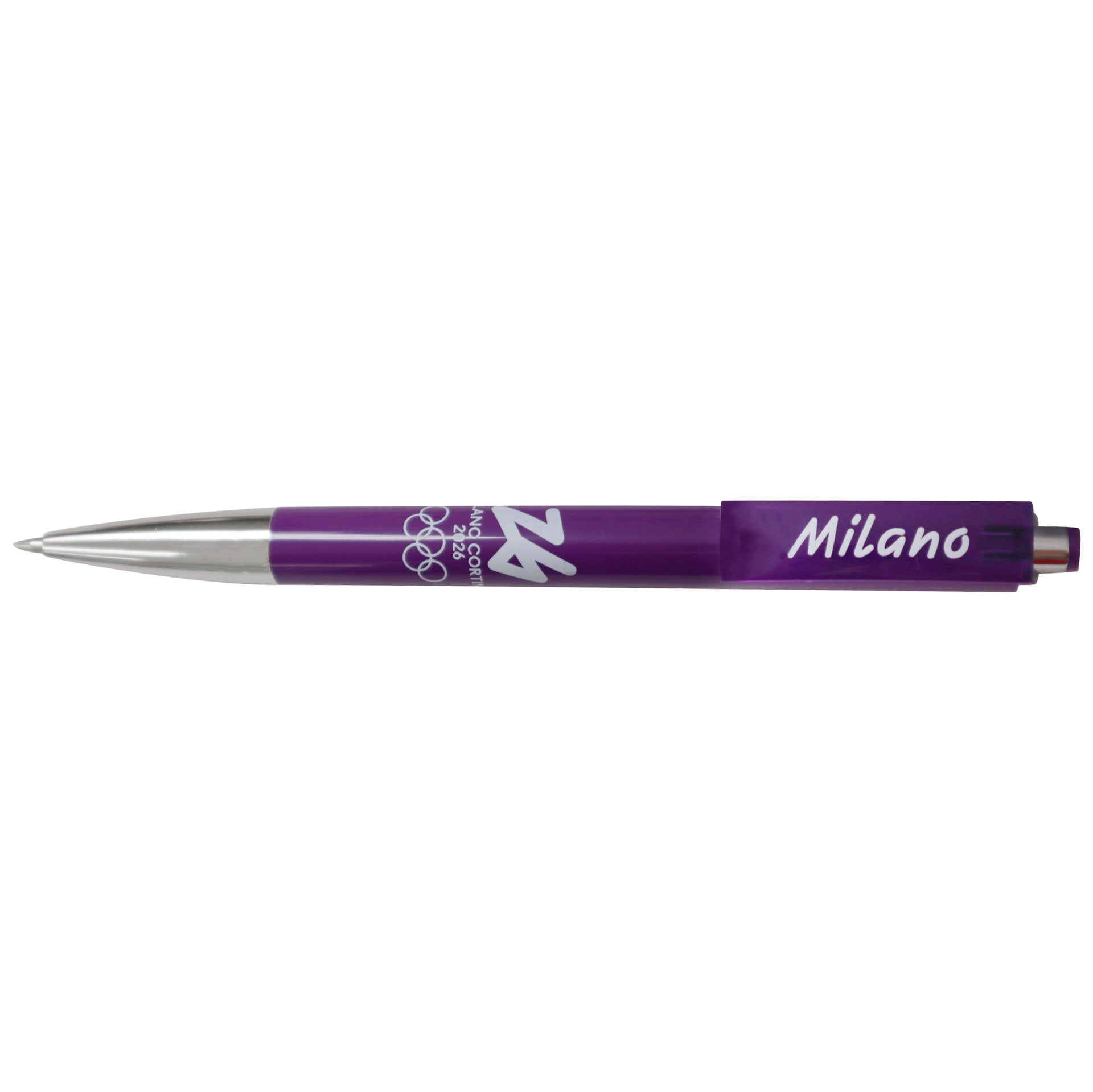 Penna Olimpiadi Milano cortina 2026 viola ufficiale