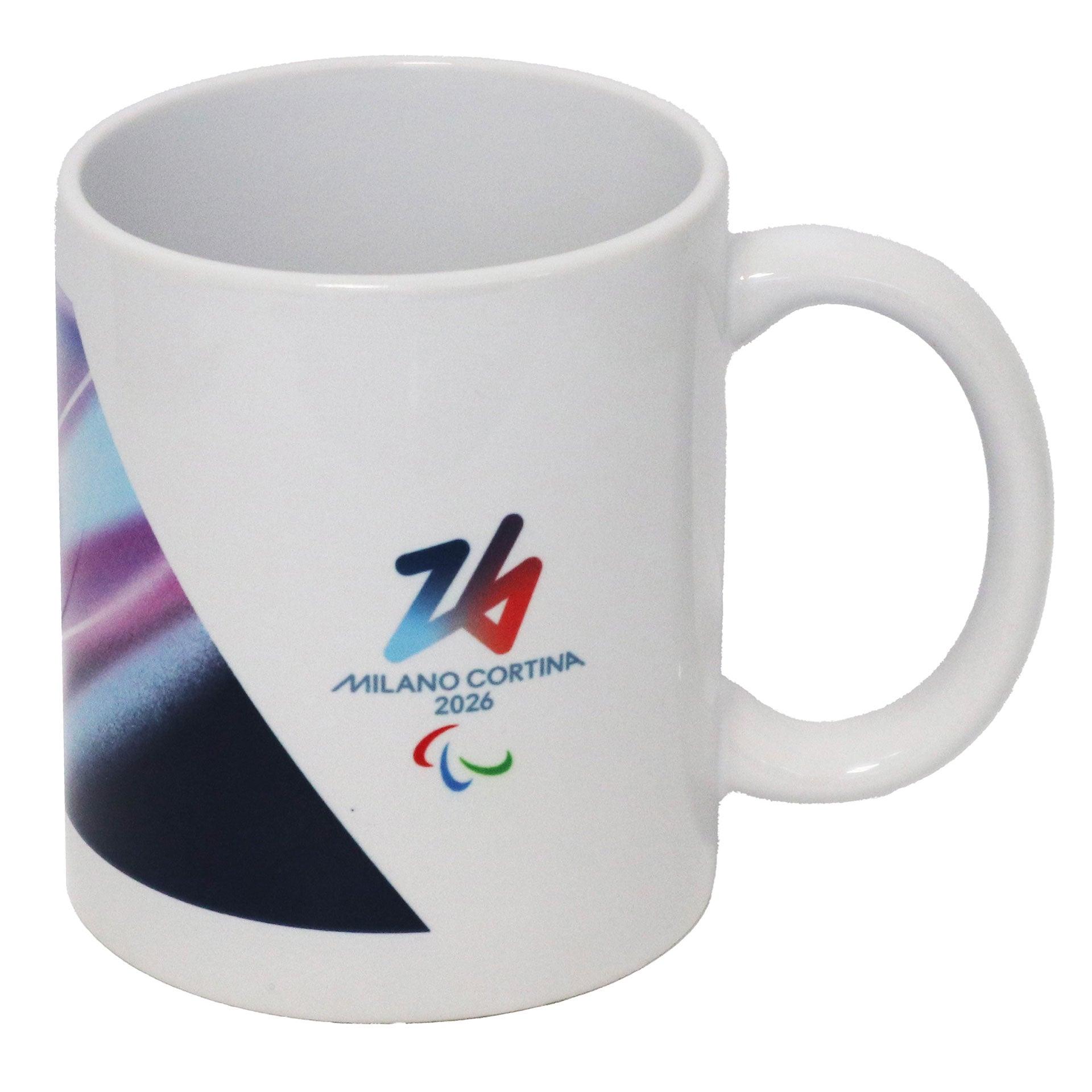 Tazza Paralimpiadi Milano cortina 2026 look rosso ufficiale