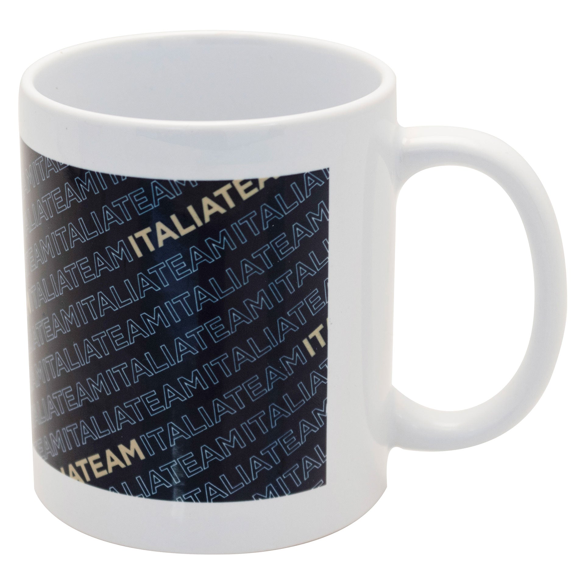 Tazza Team Italia Olimpiadi Milano cortina 2026 in ceramica blu ufficiale