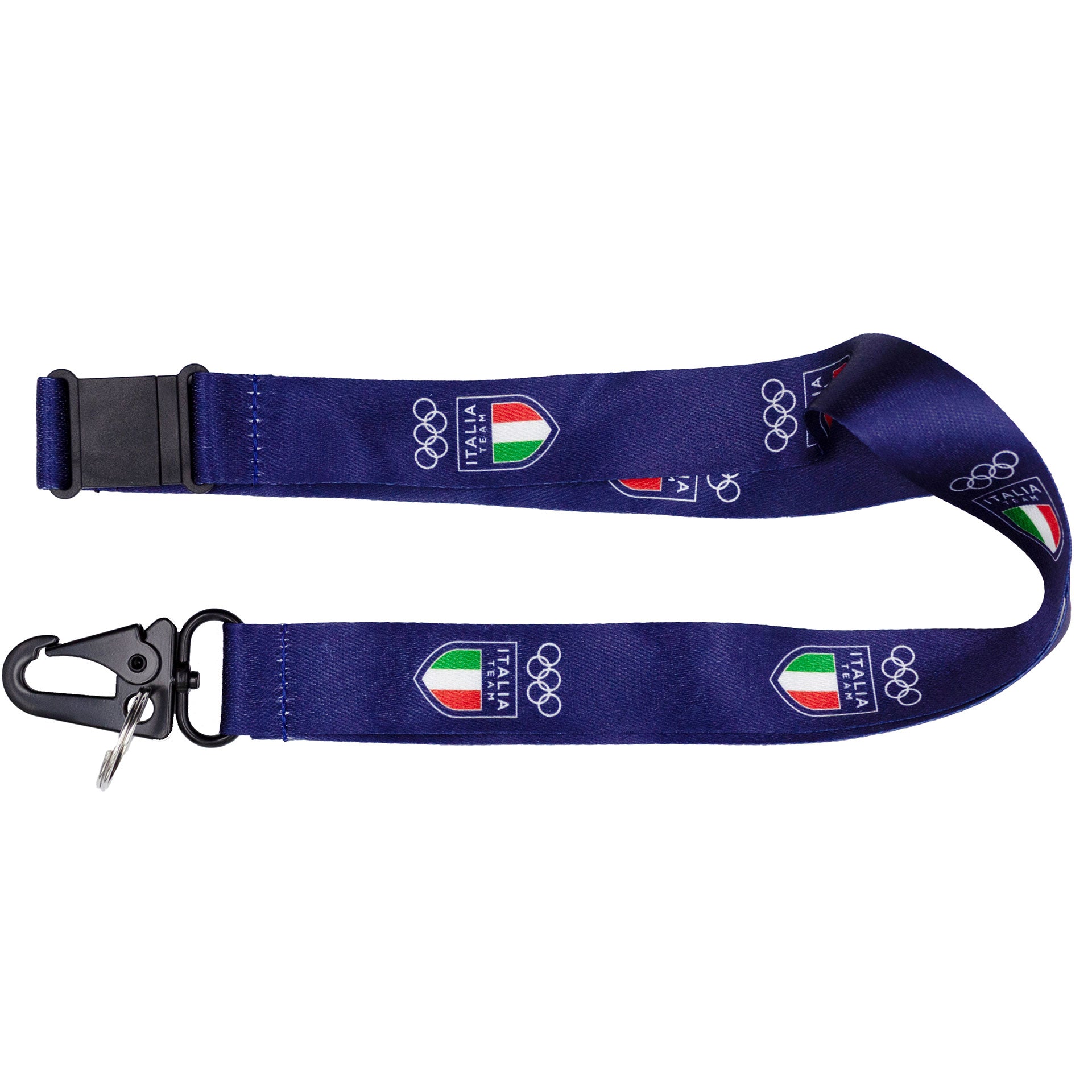 Portapass Team Italia Olimpiadi Milano cortina 2026 blu ufficiale