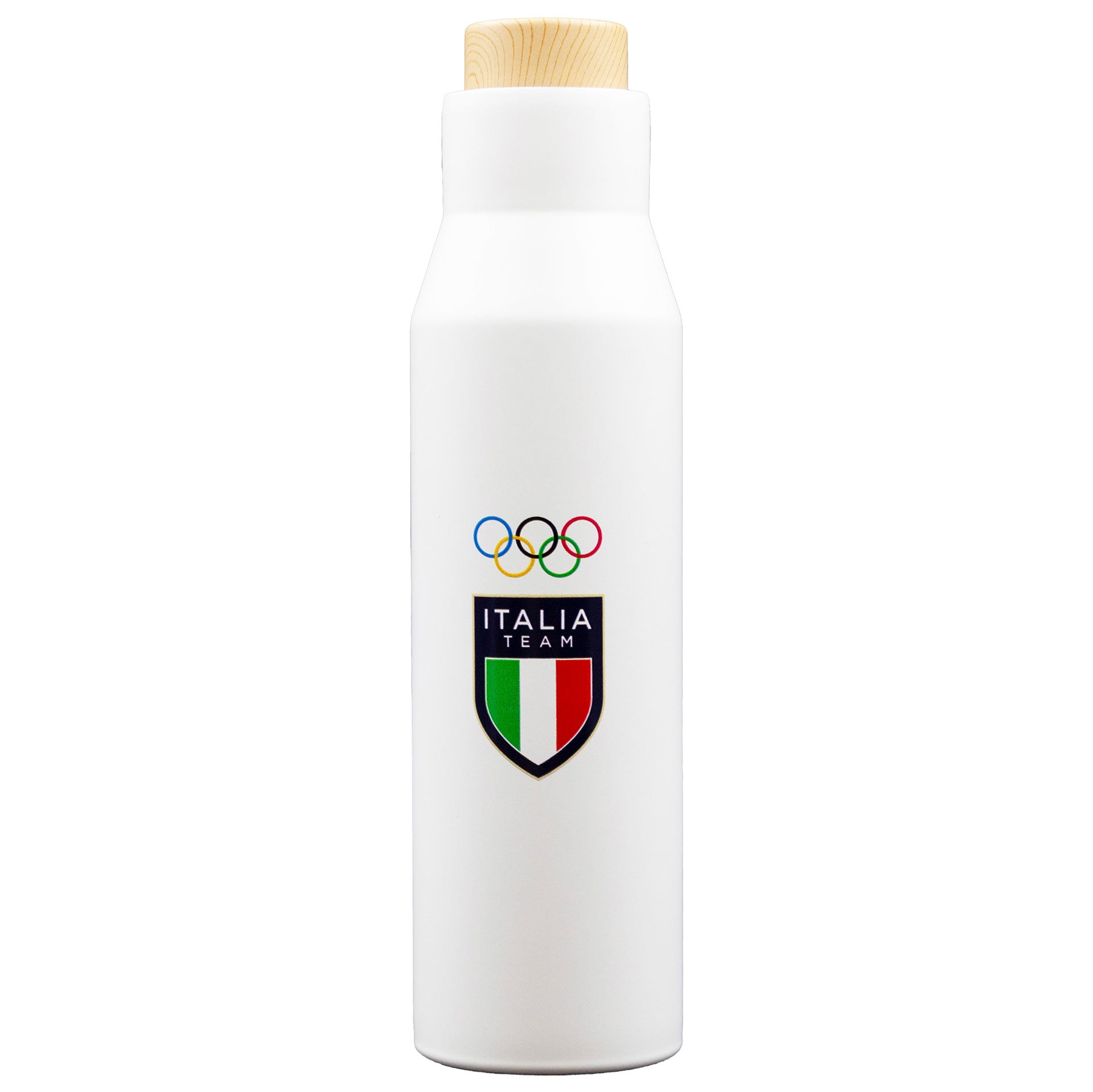 Borraccia Team Italia Olimpiadi Milano cortina 2026 termica bianca ufficiale