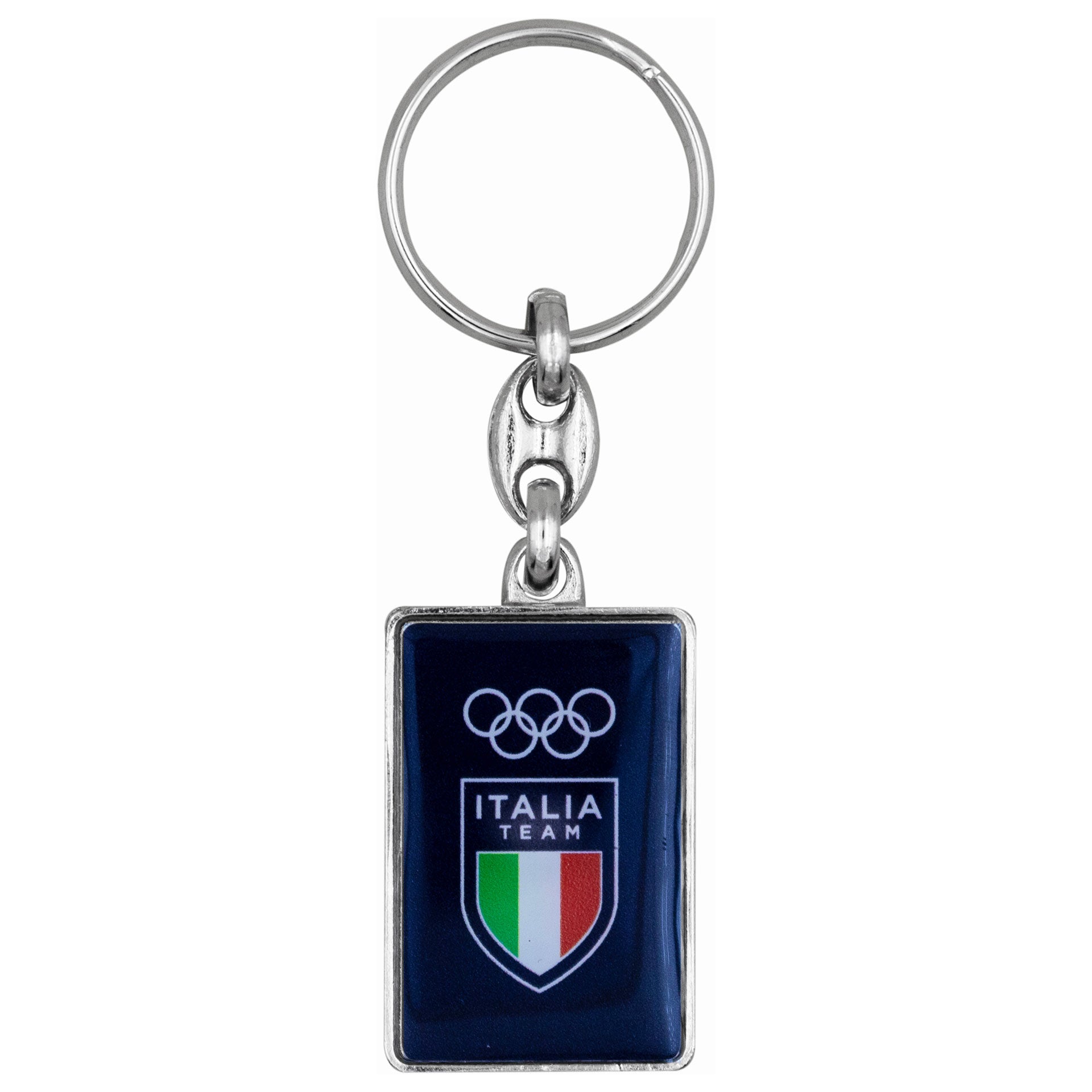 Portachiavi Team Italia Olimpiadi Milano cortina 2026 blu ufficiale