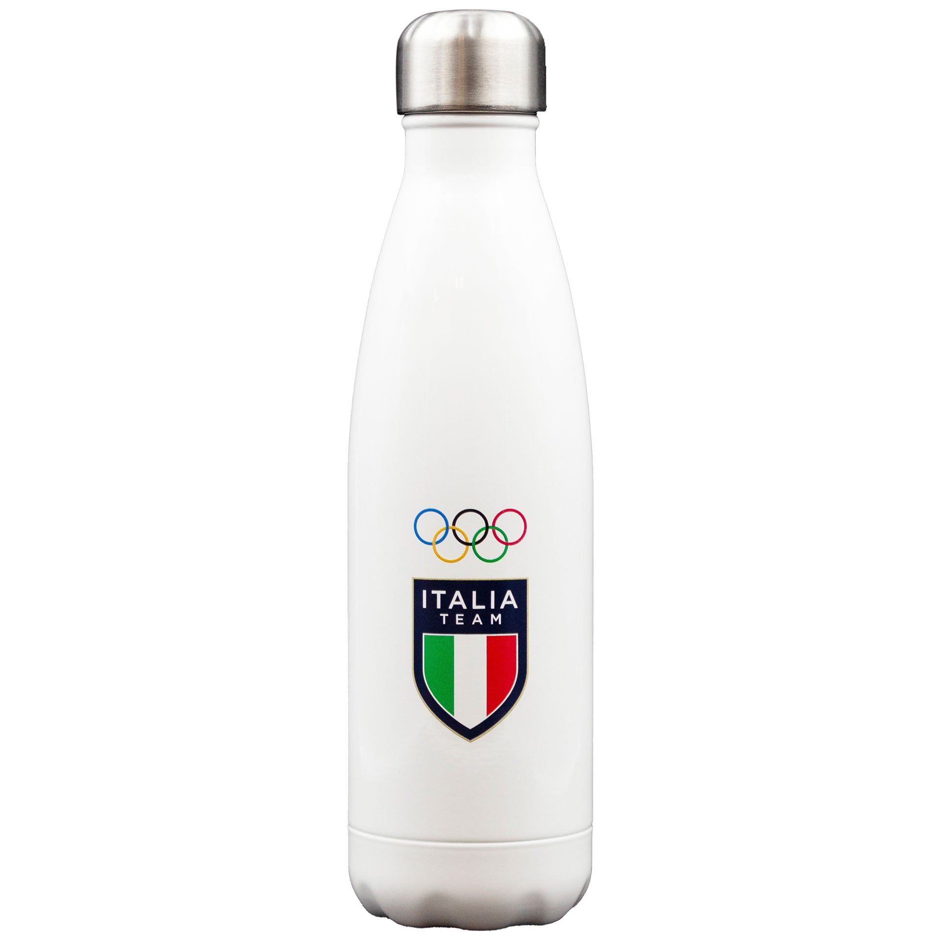 Borraccia Team Italia Olimpiadi Milano cortina 2026 termica bianca ufficiale