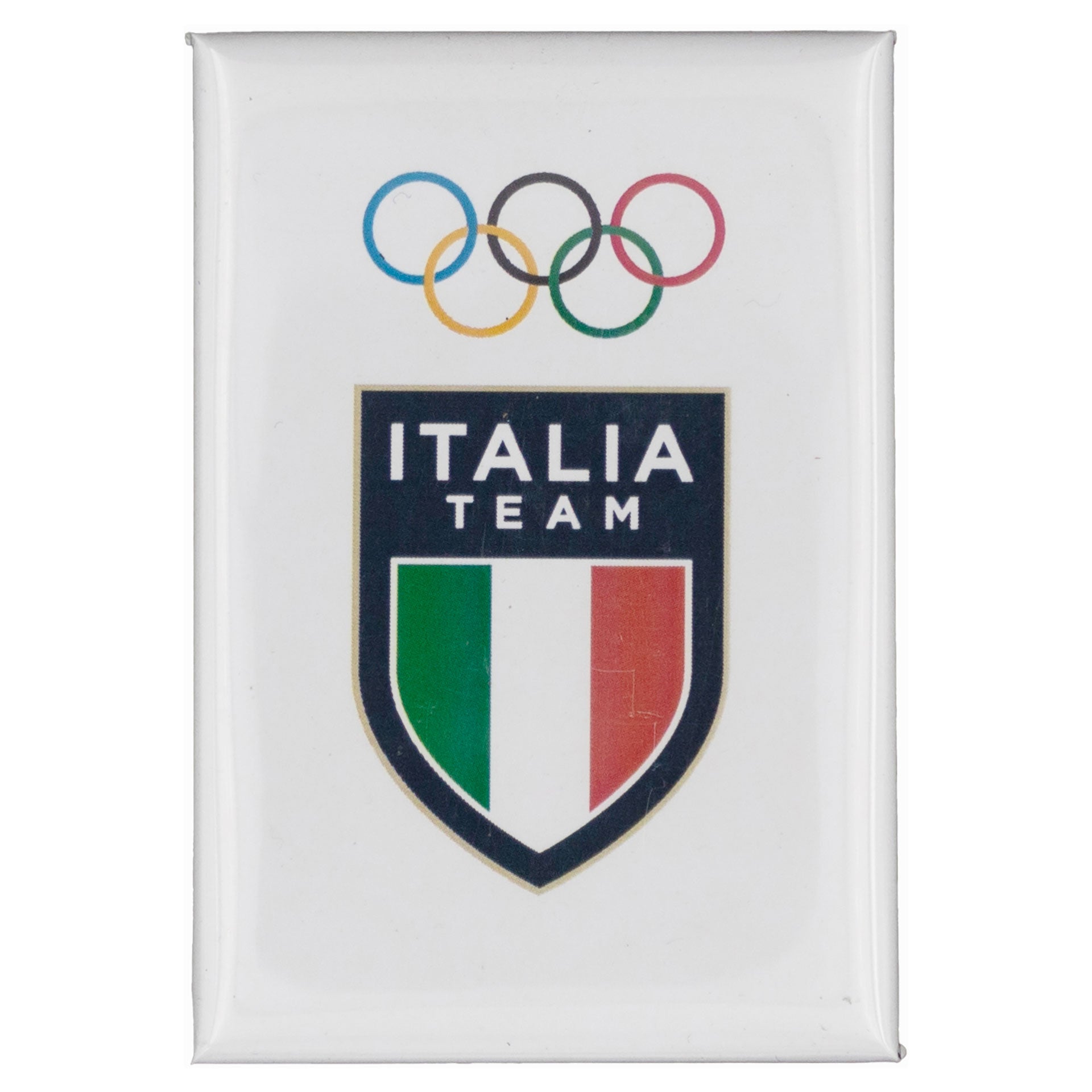 Magnete Team Italia Olimpiadi Milano cortina 2026 bianco ufficiale