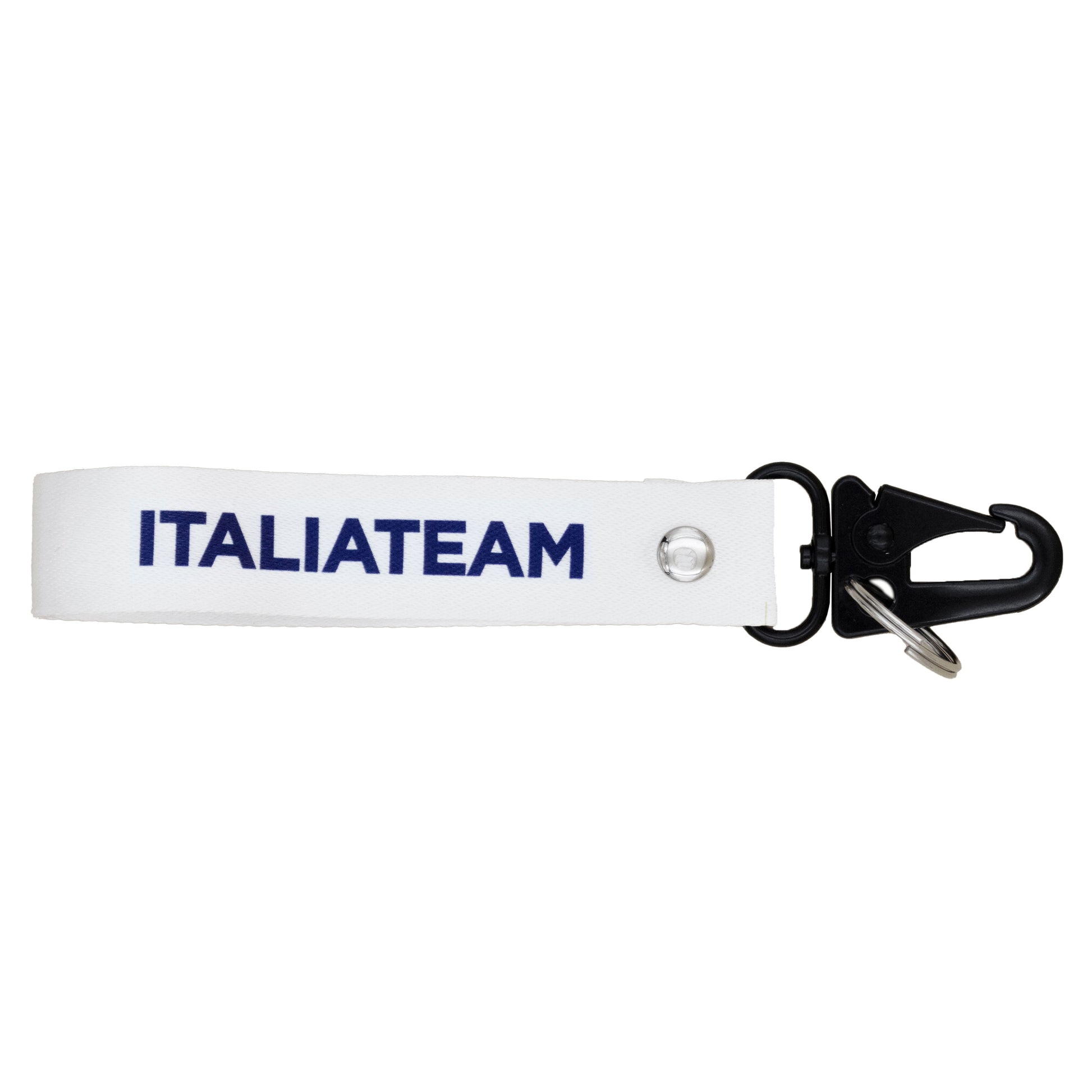 Portachiavi Team Italia Olimpiadi Milano cortina 2026 in stoffa con moschettone ufficiale