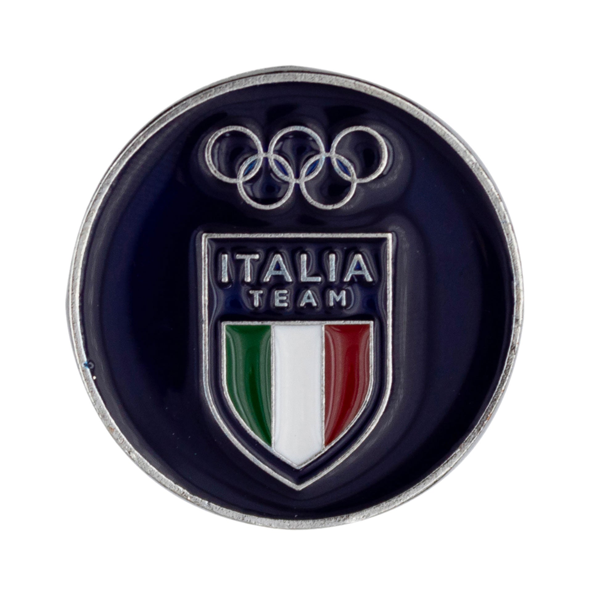 Magnete Team Italia Olimpiadi Milano cortina 2026 tondo blu ufficiale