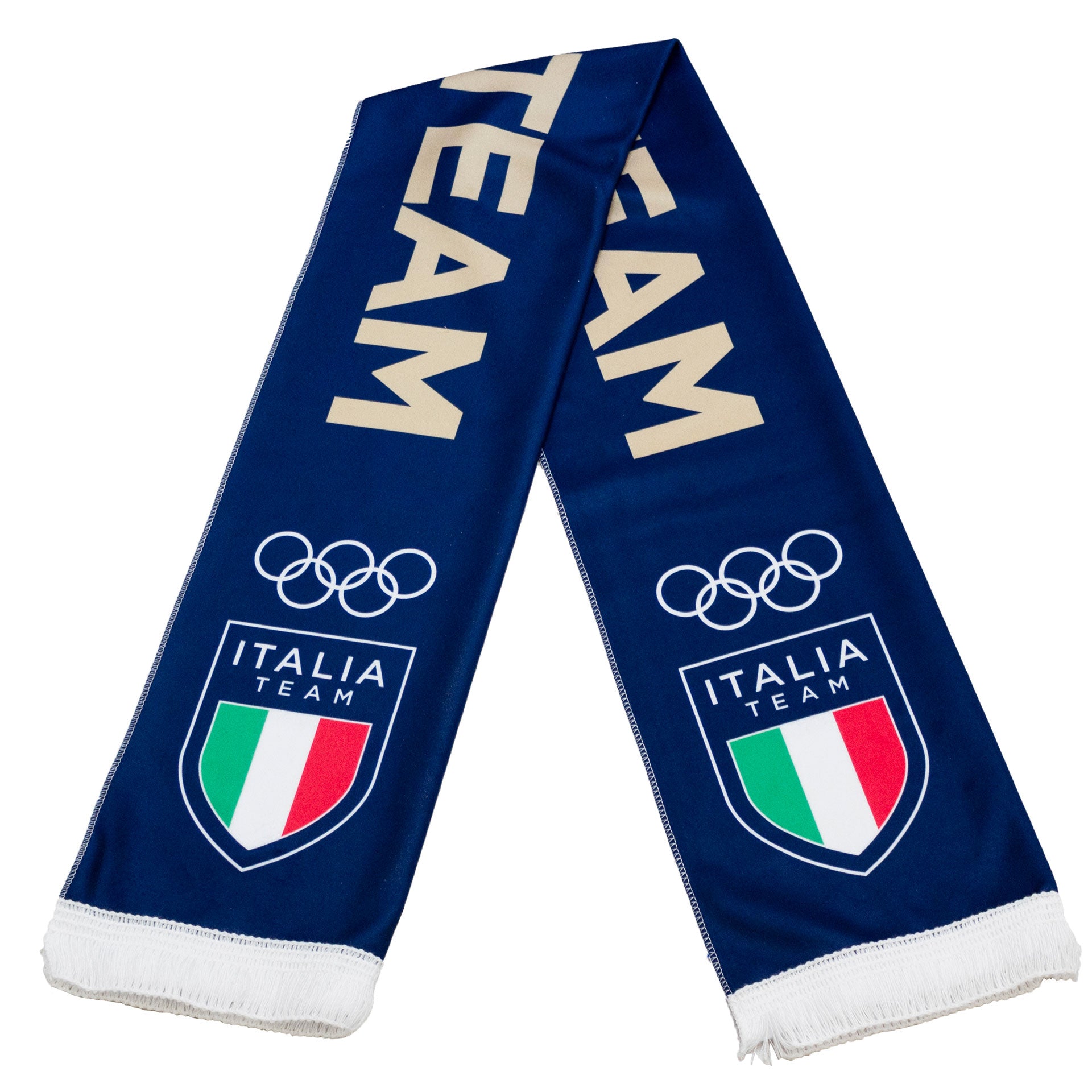 Sciarpa Team Italia Olimpiadi Milano cortina 2026 blu ufficiale