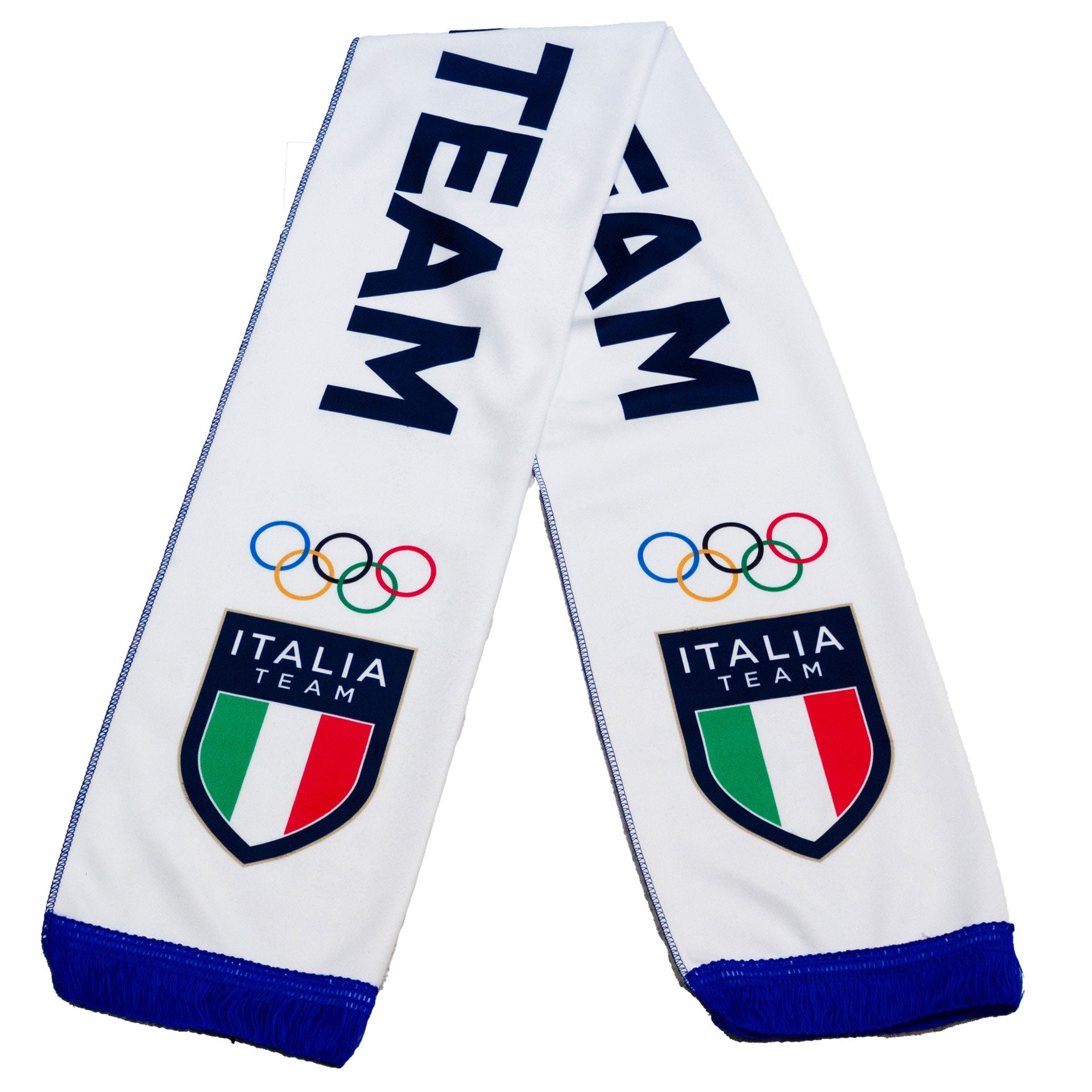 Sciarpa Team Italia Olimpiadi Milano cortina 2026 bianca ufficiale