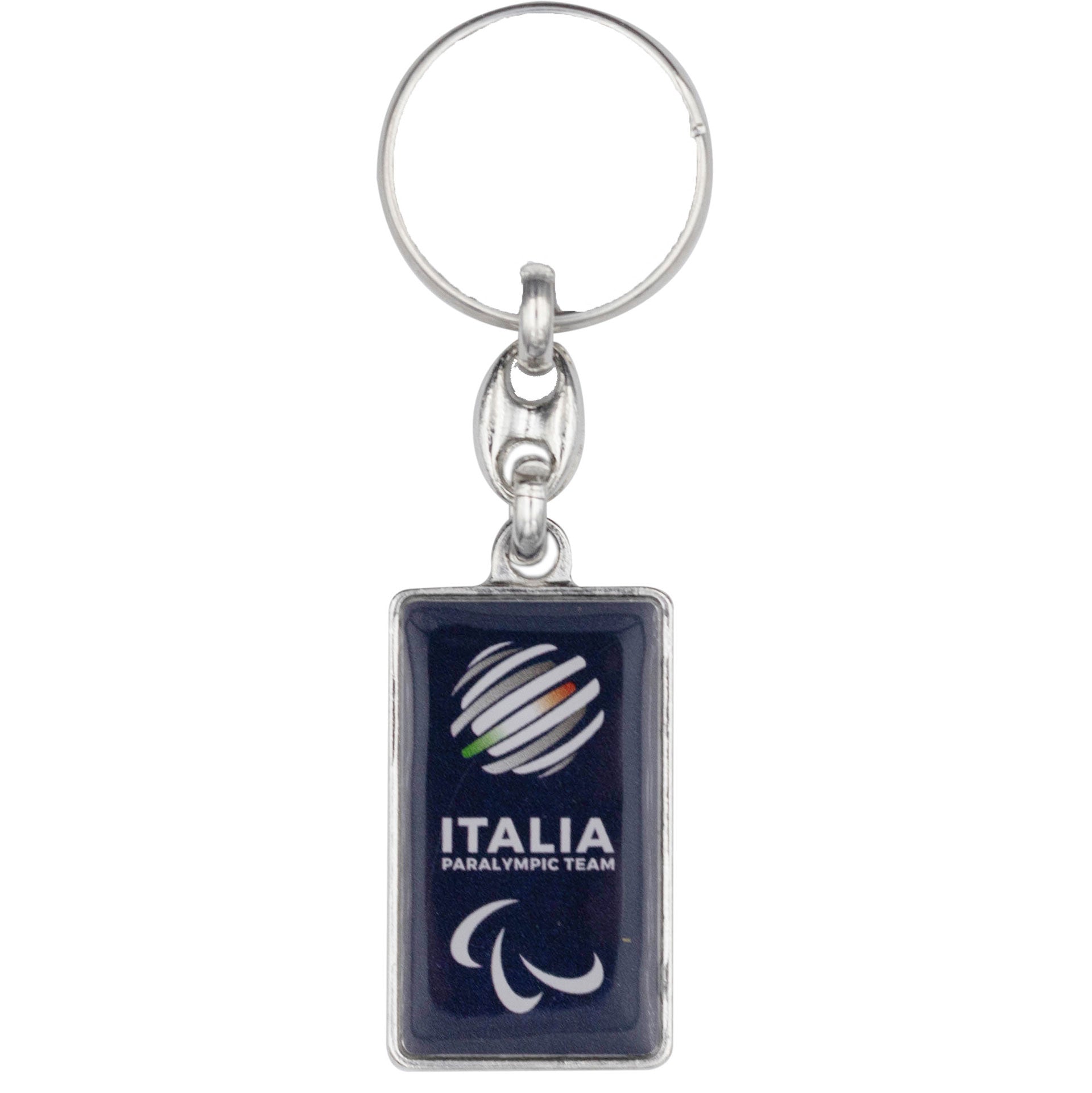 Portachiavi Team Italia Paralimpiadi Milano cortina 2026 blu ufficiale
