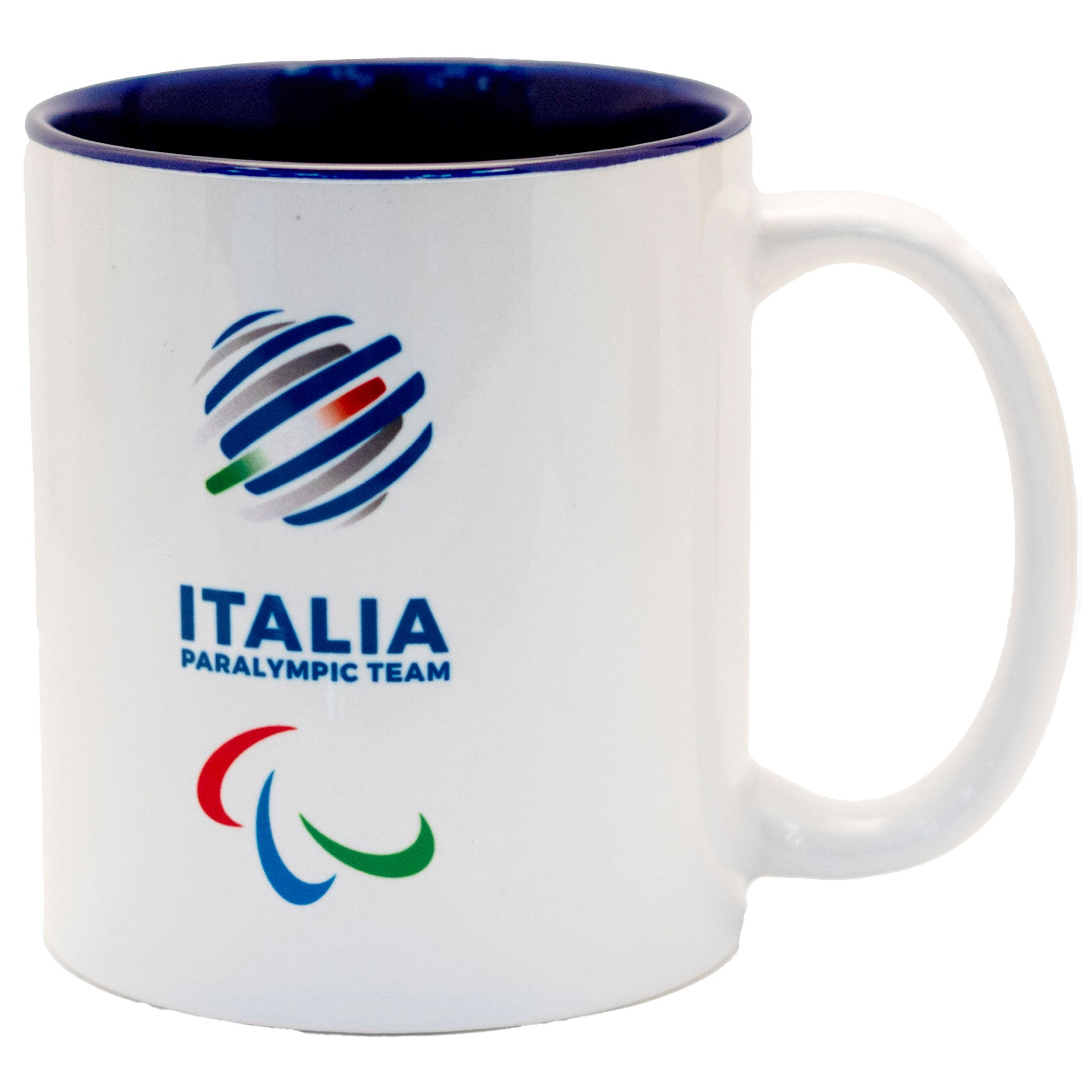 Tazza Team Italia Paralimpiadi Milano cortina 2026 in ceramica ufficiale
