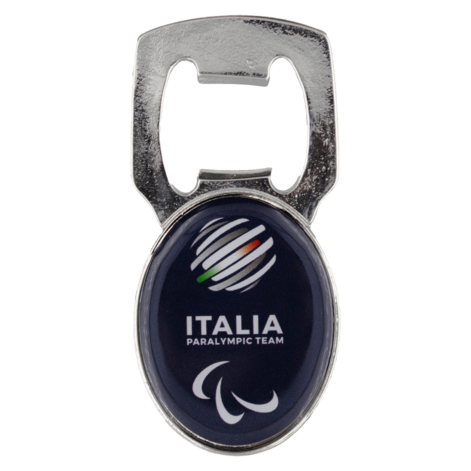 Magnete apribottiglie Team Italia Paralimpiadi Milano cortina 2026 ovale ufficiale