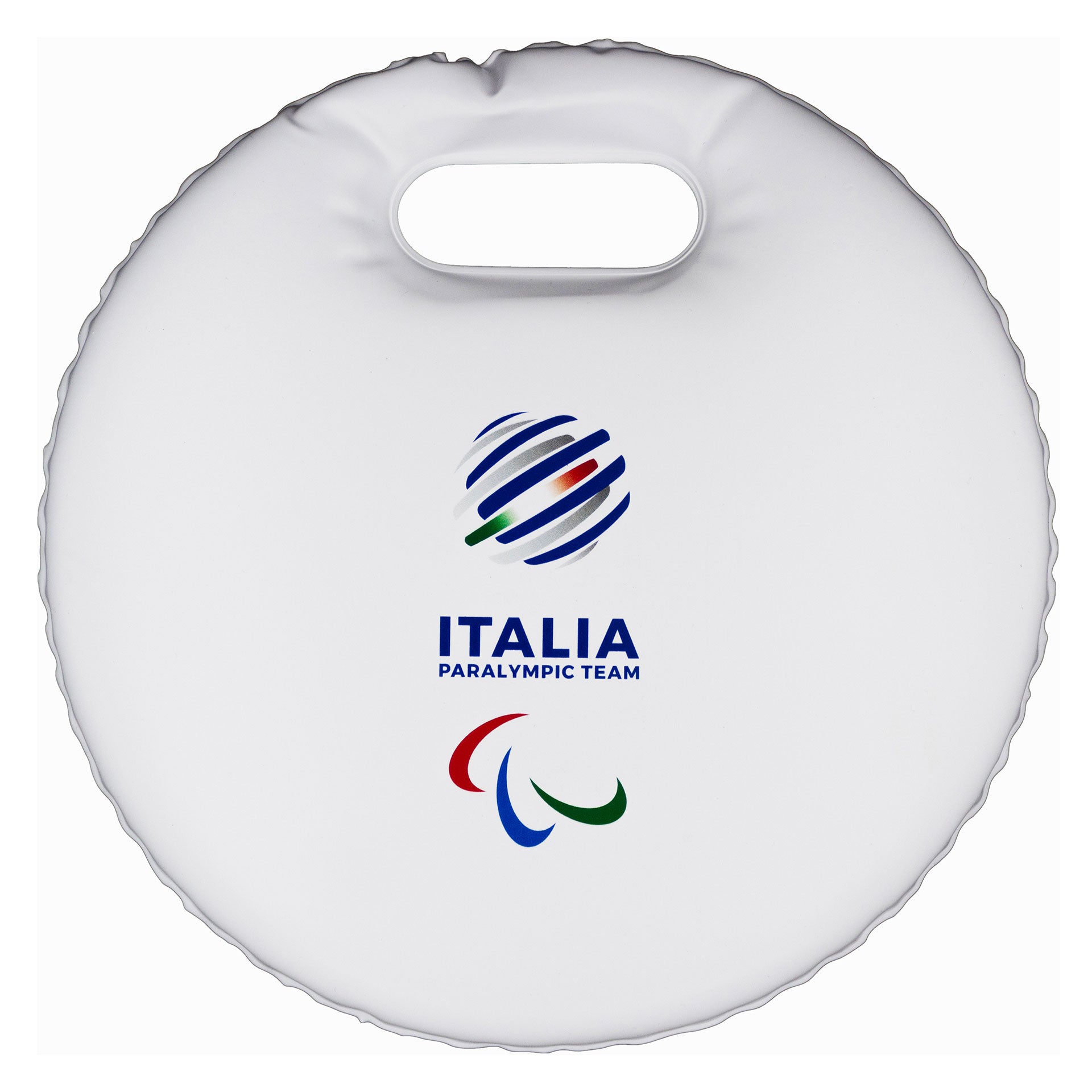 Cuscino da neve Team Italia Paralimpiadi Milano cortina 2026 bianco ufficiale