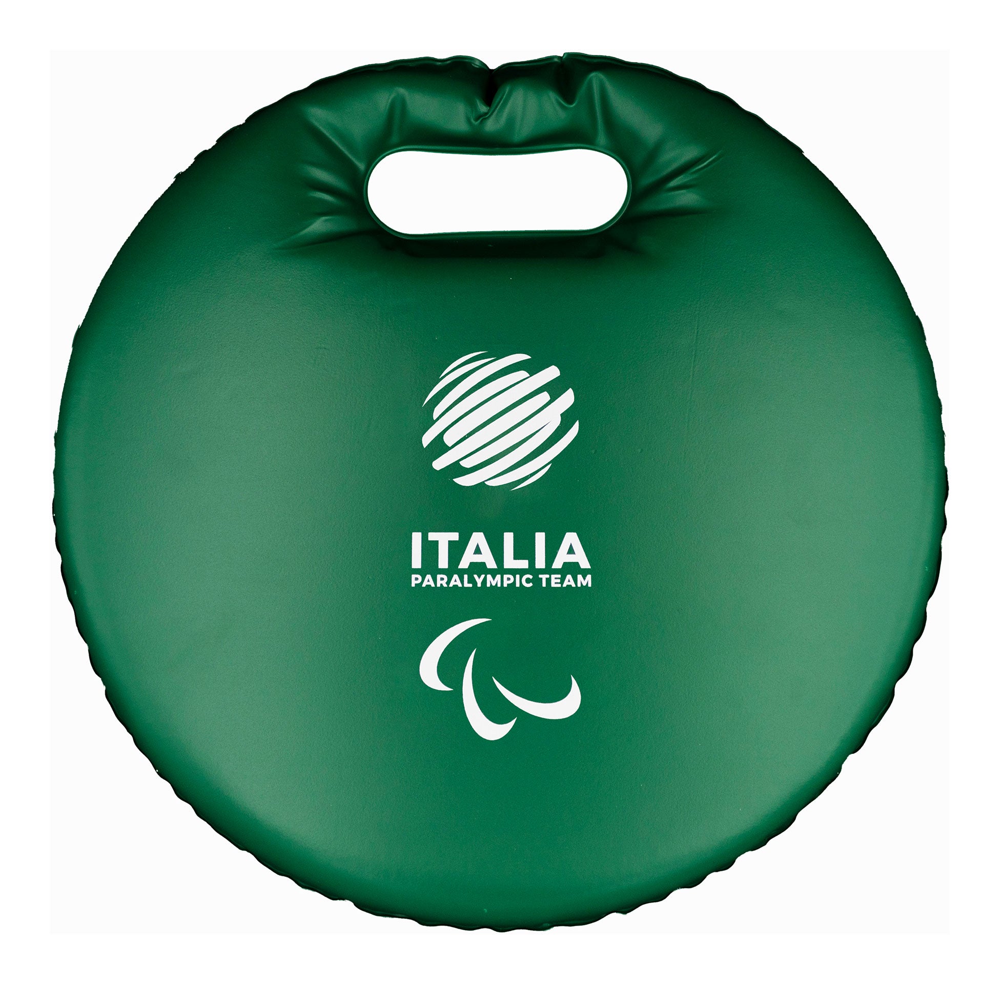 Cuscino da neve Team Italia Paralimpiadi Milano cortina 2026 verde ufficiale