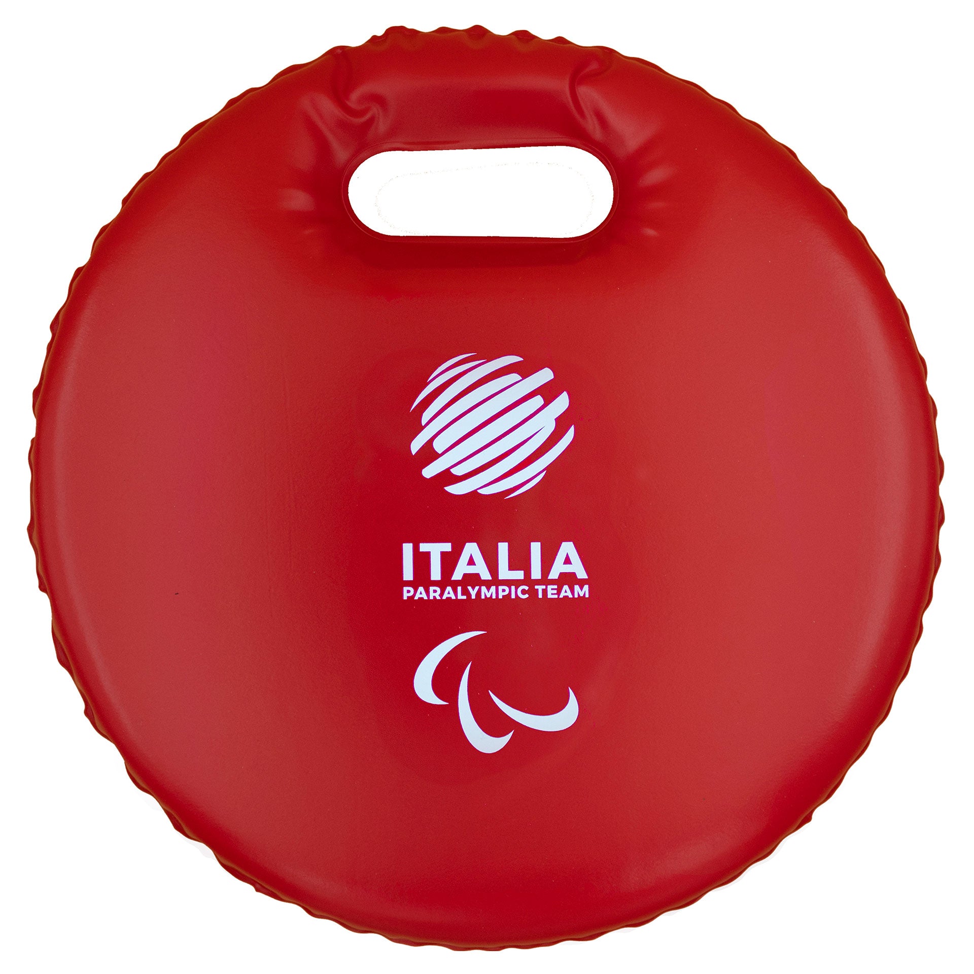 Cuscino da neve Team Italia Paralimpiadi Milano cortina 2026 rosso ufficiale