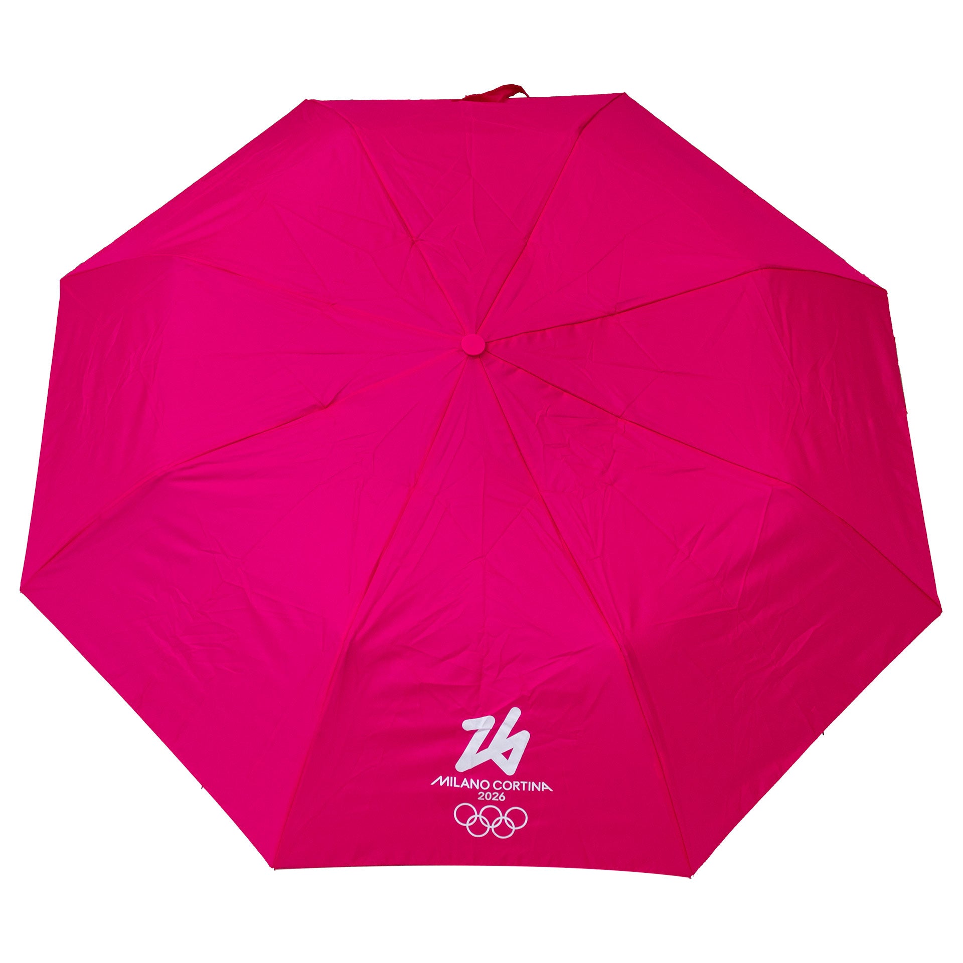 Ombrello Olimpiadi Milano cortina 2026 automatico tascabile rosa ufficiale