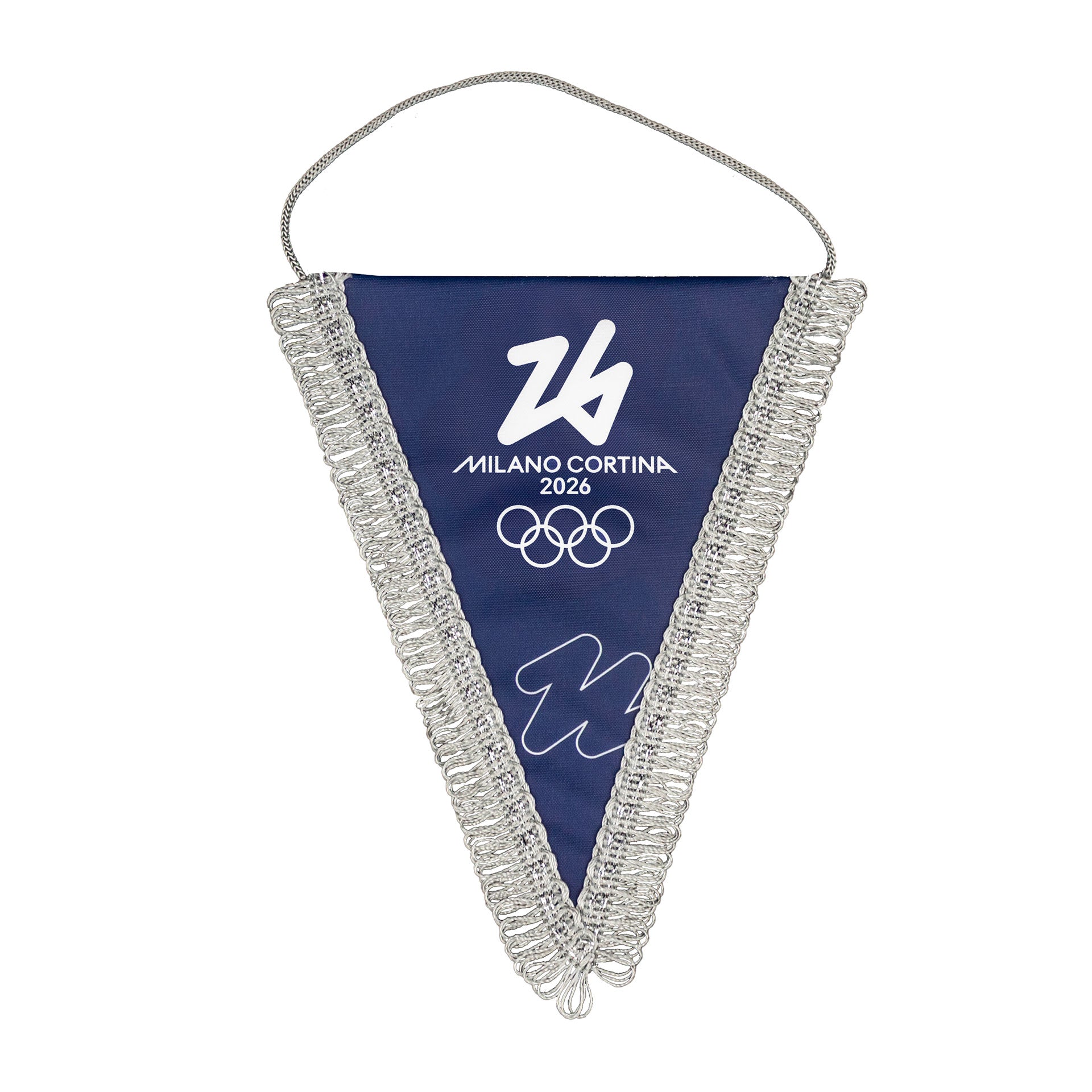 Gagliardetto Olimpiadi Milano cortina 2026 14X17 ufficiale