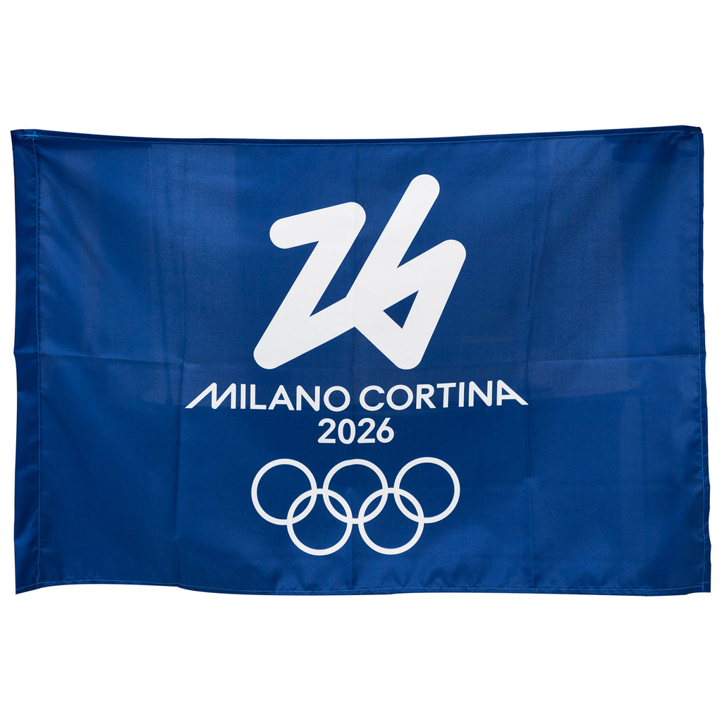 Bandiera Olimpiadi Milano cortina 2026 varie misure ufficiale