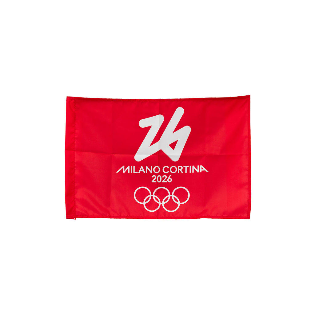 Bandiera Olimpiadi Milano cortina 2026 varie misure ufficiale